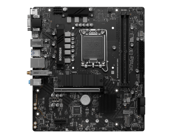 MSI B760M Bomber WiFi DDR4 Motherboard