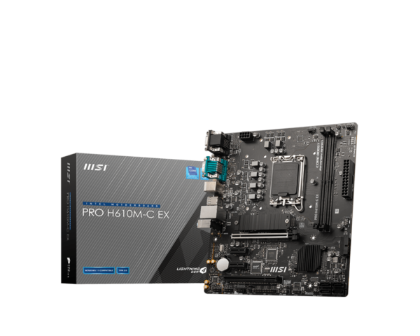 MSI H610M-C EX DDR5 Motherboard-img-1