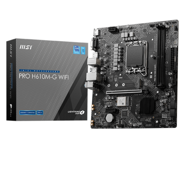 MSI H610M G WiFi Motherboard
