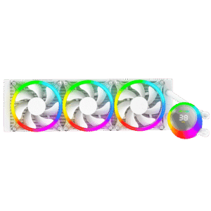 Ant Esports ICE Chroma 360mm ARGB AM5/LGA1851 White AIO Liquid Cooler