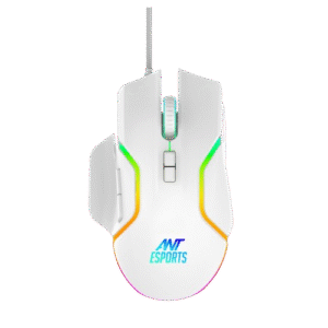 Ant Esports GM320 12800DPI RGB Wired Gaming Mouse White