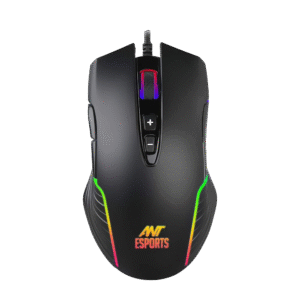 Ant Esports GM500 4000 DPI RGB Gaming Mouse Black