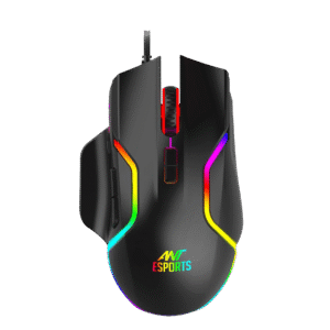 Ant Esports GM320 12800DPI RGB Wired Gaming Mouse Black