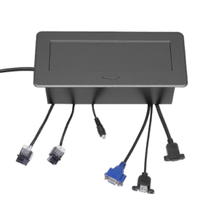Ant Esports AEMDS412 Table Pop Up Power Outlet - Black