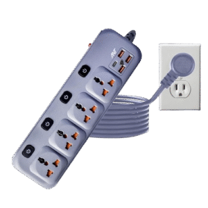 ANT PS431 Power Strip Individual Power Switch,