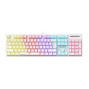 Ant Esports MK3400 Pro V3 Mechanical RGB Gaming Keyboard, 104 Keys-Brown Switch