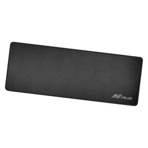 Ant Value MM300 Gaming Mouse Pad-L- Large with Stitched Edges, Waterproof Non-Slip Base for Gaming & Office â€“ Black
