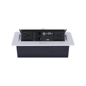 Ant Esports AEMDS412 Table Pop Up Power Outlet - White