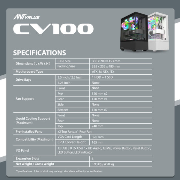 CV100 Specification 2000x2000 1 600x600