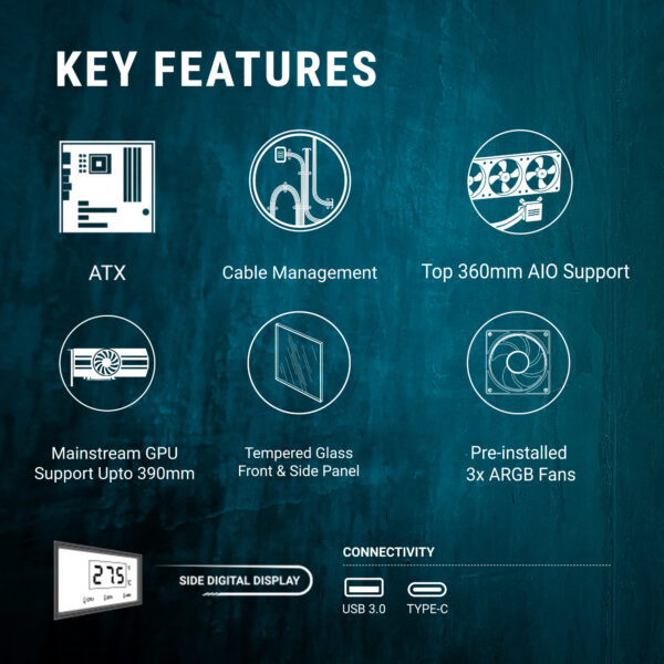 Crystal X3 LED L2 W 600x600