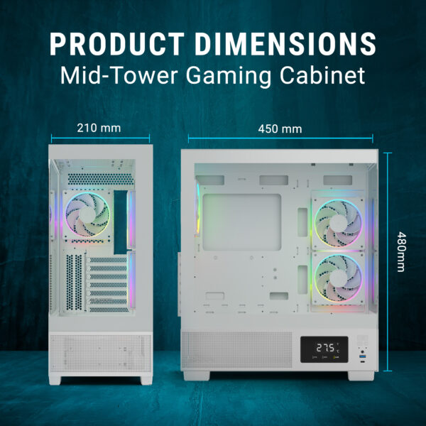 Crystal X3 LED L8 W 600x600