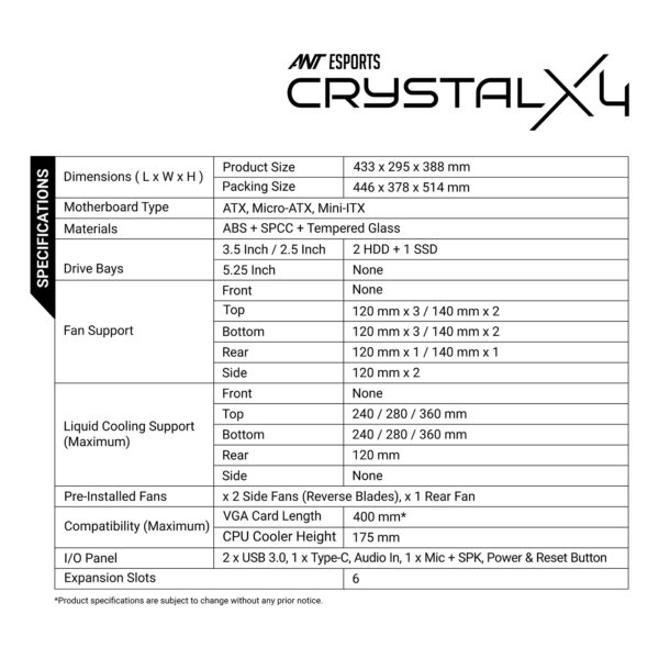 Crystal X4 Listing 9 600x600