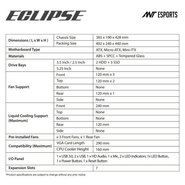 ECLIPSE Listing 13W 600x600