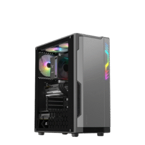 Ant Esports Eclipse Mid Tower (ATX/M-ATX/M-ITX) Black-Grey Cabinet 4x120mm Fans
