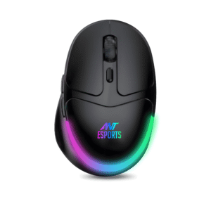 Ant Esports GM325 PRO Mini 3600DPI Wireless Static RGB Gaming Mouse Black