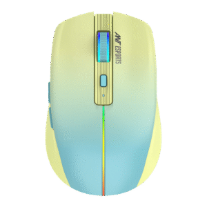 Ant Esports GM400W 3200DPI RGB Wireless Gaming Mouse Dull Yellow