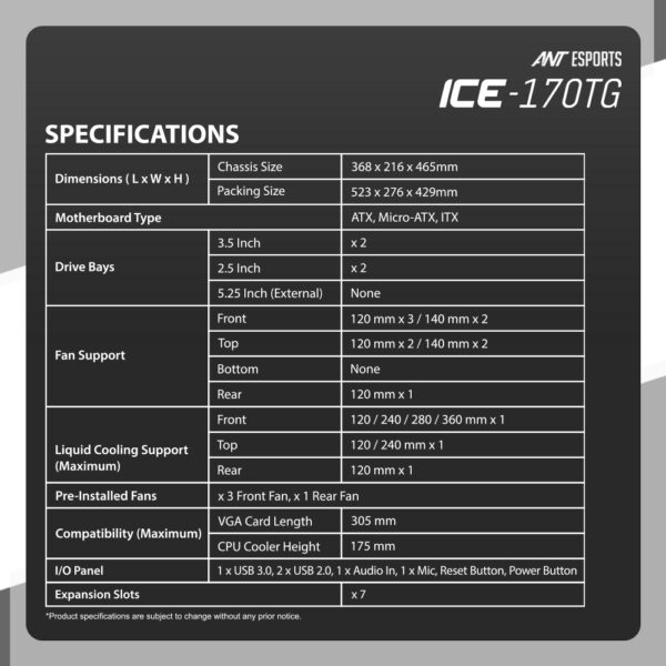 ICE 170 A 11 Black 600x600