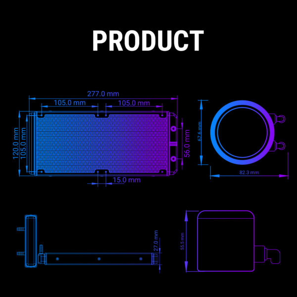 240-White.png ICE Chroma 240mm L White 5 1 600x600
