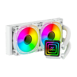 Ant Esports ICE-Infinite 240mm ARGB AM5/LGA1851 White AIO Liquid Cooler