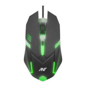 Ant GM46 2400DPI RGB Wired Gaming Mouse Black