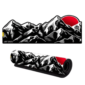 Ant Esports Unique Design Mountain Red Extended Gaming Mouse Pad