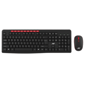 ANT WK200 Nano Wireless Membrane keyboard Combo Black
