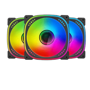 Ant Esports Spectraflow 3x120mm ARGB Black Case Fan Kit