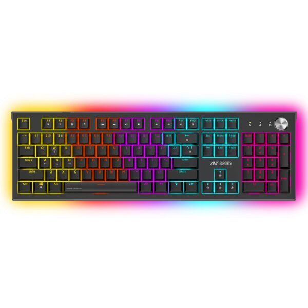 MK1850 Mechanical Blacklit Gaming Keyboard With Red Switches Black Scaled 1 600x600