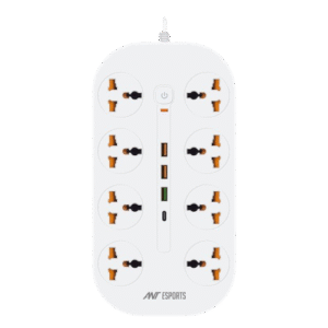 Ant Esports PS831 Power Strip with USB Ports