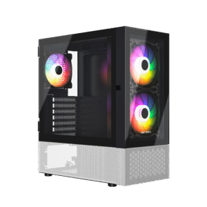 Ant Esports Pepper 5F Mid-TowerÂ ATX, Micro-ATX, Mini-ITX Black Cabinet 2x140mm 3x120mm Fans