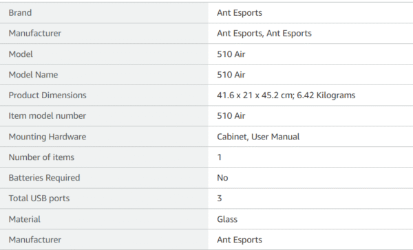 Specification 600x364