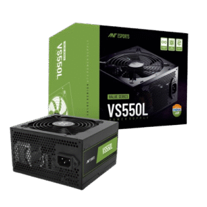 Ant Esports VS550L 550W Black Power Supply